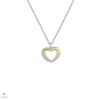 NANA KAY silver trends dupla szív nyakék - ST2276