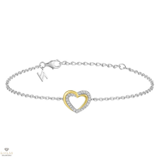NANA KAY silver trends ezüst szív karkötő - ST2360 karkötő