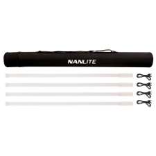 NANLITE PavoTube T8-7X LED Stúdió fénycső szett (4db/csomag) stúdió lámpa