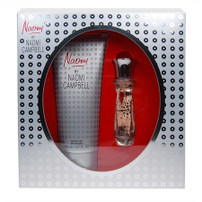 Naomi Campbell Naomi, Edt 15ml + 200ml Tusfürdő kozmetikai ajándékcsomag