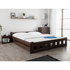  Naomi magasított ágy 180x200 cm, diófa Matrac: matrac nélkül, Rostély: Ágyács nélkül ágy és ágykellék
