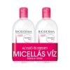 NAOS Hungary Kft. Bioderma Sensibio H2O arc- és sminklemosó micellás víz Duo csomag 2x500ml