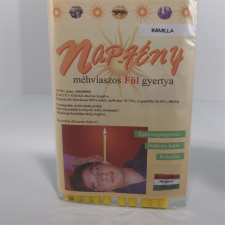Nap-Fény fülgyertya kamilla 10 db gyógyhatású készítmény