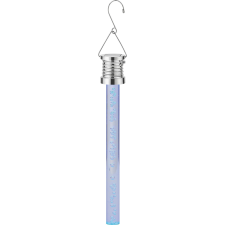 Napelemes függőlámpa LED-es rúd kék 3 cm x 22 cm kültéri világítás
