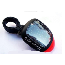  Napelemes Solar Kerékpár Hátsó LED Lámpa Biztonsági Fény Biciklihez kültéri világítás