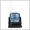  Napelemes ventilátor hangszóróval FP-339-S