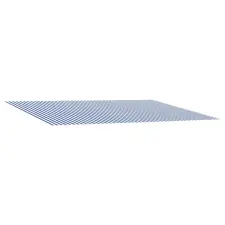  Napellenző ponyva Kék és Fehér 600 × 350 cm Poliészter nyílászáró