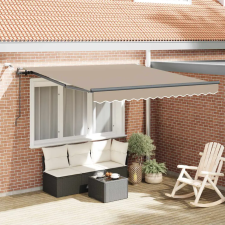  Napernyő Anyag tartalmaz Bézs 350 x 250 cm Poliészter nyílászáró