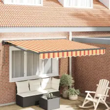  Napernyő keret Sokszínű 300 x 250 cm Poliészter PU bevonattal nyílászáró
