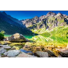 Napfelkelte a Morskie Oko tónál Puzzle - 1500 Darab puzzle, kirakós