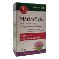 Napi 1 Interherb Napi 1 Máriatövis Extraktum kapszula 30db vitamin és táplálékkiegészítő