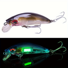 NapiKütyü 1db Luminous Minnow világító Horgászcsali csali
