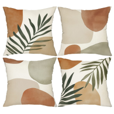 NapiKütyü 4 darabos bohém modern geometriai és növényi mintás díszpárnahuzat lakástextília