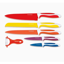 NapiKütyü 5 darabos kerámia bevonatú késkészlet hámozóval konyhai eszköz