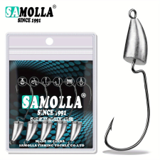NapiKütyü 5db puha csalival kompatibilis Premium Jig Head horog horog