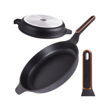 NapiKütyü Nagy méretű tapadásmentes indukciós gáz grill serpenyő 32cm XXL edény