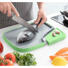 NapiKütyü Többfunkciós megfordítható vágódeszka konyhai eszköz