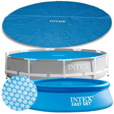 Napkollektoros medencetakaró 366cm INTEX medence kiegészítő