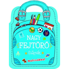 Napraforgó 2005 Nagy fejtörő - fiúknak matricákkal (9789634831600) gyermek- és ifjúsági könyv