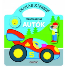 Napraforgó 2005 Táskás kifestő matricákkal - Autók kreatív és készségfejlesztő