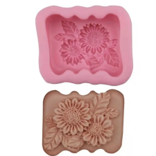  Napraforgó fondant forma, szilikon, 8,8×7,3 cm sütés és főzés