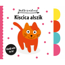 Napraforgó Húzd ki és nézd meg - Kiscica alszik kreatív és készségfejlesztő