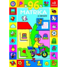 Napraforgó Kiadó 96 matrica a városról gyermek- és ifjúsági könyv