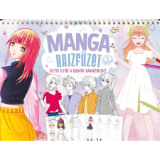 Napraforgó Könyvkiadó Manga rajzfüzet 2. gyermek- és ifjúsági könyv