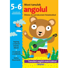 Napraforgó Könyvkiadó - MOST TANULOK ANGOLUL (5-6 ÉVESEKNEK) gyermek- és ifjúsági könyv