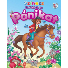 Napraforgó Könyvkiadó Napraforgó - Színezz lovakat és pónikat 2. (Vágta) gyermek- és ifjúsági könyv