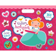 Napraforgó Könyvkiadó - Óriás kifestő - Vidám hercegnők gyermek- és ifjúsági könyv