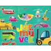 Napraforgó Könyvkiadó - Színező matricákkal - Járművek