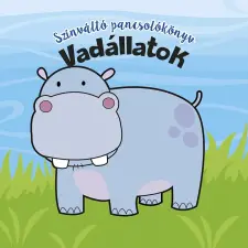 Napraforgó Könyvkiadó Színváltó pancsolókönyv - Vadállatok gyermek- és ifjúsági könyv