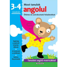 Napraforgó - MOST TANULOK ANGOLUL (3-4 ÉVESEKNEK) gyermek- és ifjúsági könyv