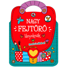 Napraforgó Nagy fejtörő - lányoknak matricás füzet kreatív és készségfejlesztő