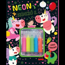 NAPRAFORGO Neon színező 2. - filctollakkal kreatív és készségfejlesztő