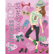NAPRAFORGO Princess TOP - Accessories matricás füzet kreatív és készségfejlesztő