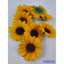  Napraforgó selyem fej D15cm dekorációs kellék