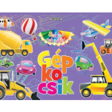 Napraforgó Színező matricákkal - Gépkocsik gyermek- és ifjúsági könyv