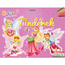 Napraforgó Színező matricákkal - Tündérek gyermek- és ifjúsági könyv