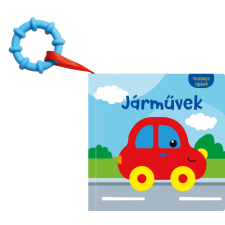 Napraforgó Textil könyv rágókával - Járművek gyermek- és ifjúsági könyv