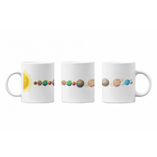  Naprendszerünk Bolygói - Fehér Bögre bögrék, csészék