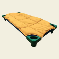  Napsárga steppelt derékalj óvodai fektetőre lakástextília