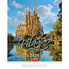  Naptár, fali, CSG &quot;Világjáró&quot; naptár, kalendárium