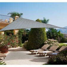  Napvitorla - árnyékoló teraszra, háromszög alakú 5x5x5m grafit kerti bútor