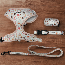  Naradin 4 részes kutyahámszett – Sweet&amp;Comfy nyakörv, póráz, hám kutyáknak