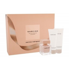 Narciso Rodriguez Narciso Poudree SEt: EDP 50ml + tusfürdő gél 50ml + Testtej 50ml kozmetikai ajándékcsomag