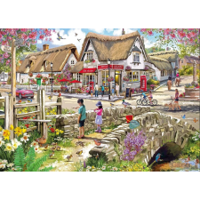 Nárciszok és kiskacsák puzzle - 1000 darabos puzzle, kirakós