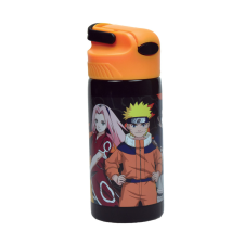  Naruto Fire alumínium kulacs akasztóval 500 ml babaétkészlet