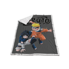 Naruto Sasuke sherpa takaró 120x150cm lakástextília